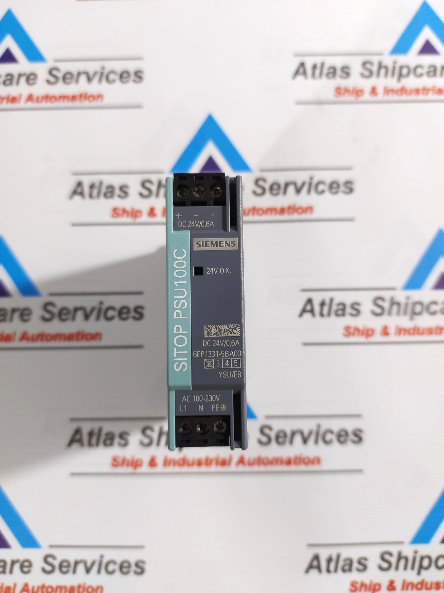 SIEMENS SITOP PSU100C 6EP1331-5BA00 POWER SUPPLY DC24V 0.6A