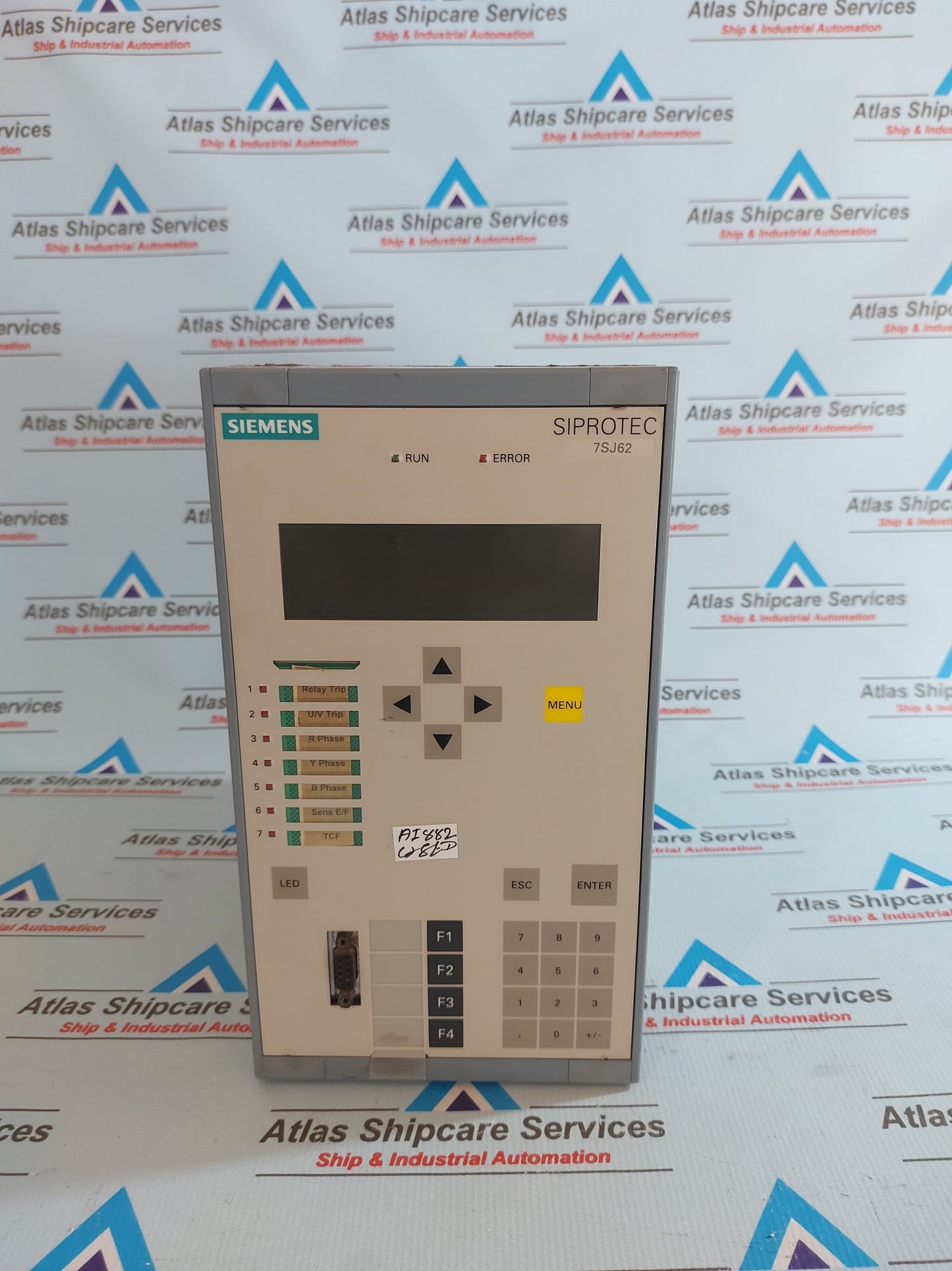 SIEMENS SOPROTEC 7SJ6225-5EB92-1FG0/FF OVERCURRENT PROTECTION AND CONTROL RELAY