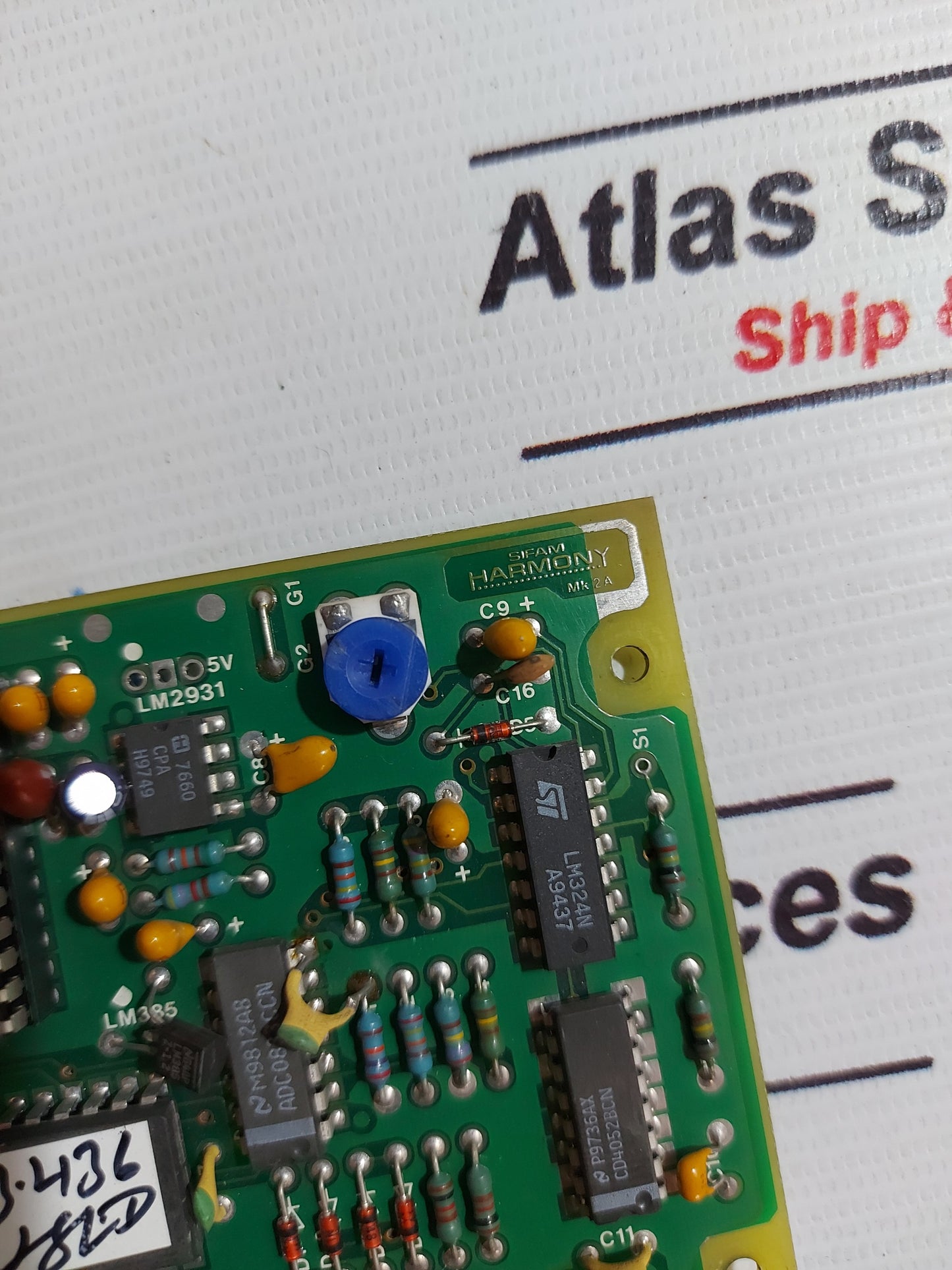 SIFAM 9575/2 ISSUE 4 PCB CARD