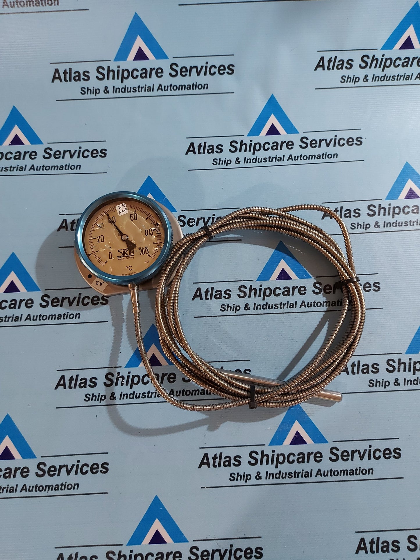 SIKA 21051825256 CAPILLARY TEMPERATURE GAUGE