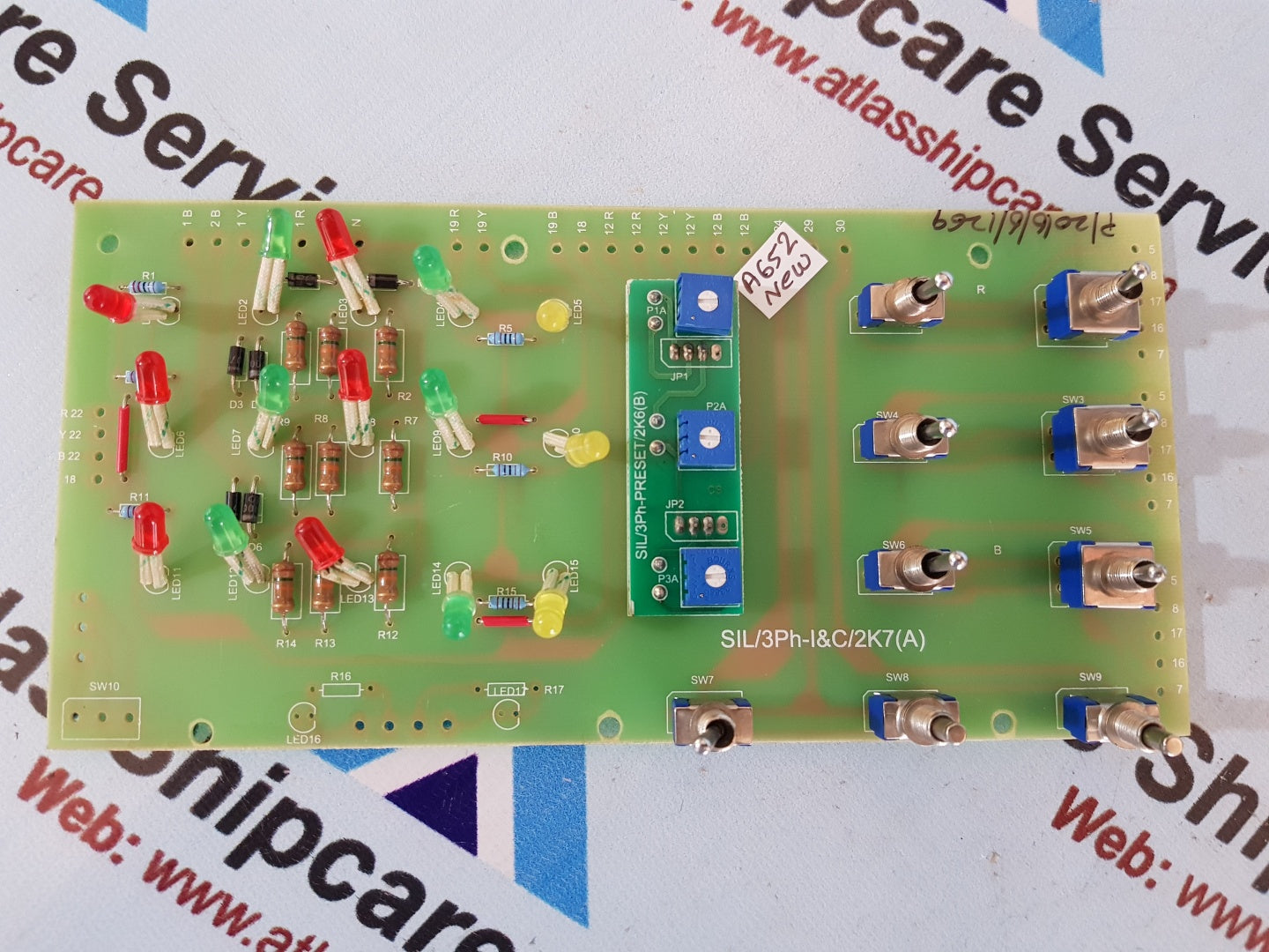 SIL/3Ph-I&C/2K7(A) Pcb Card