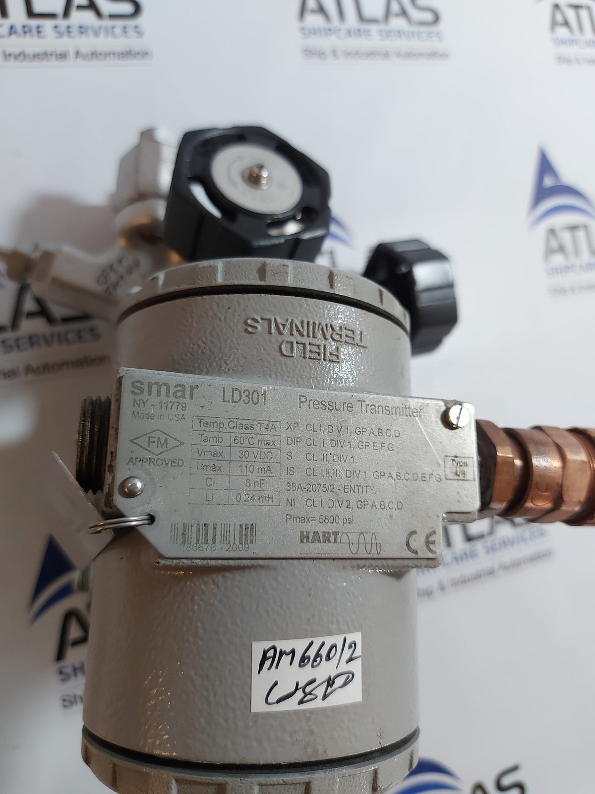 SMAR LD301 PRESSURE TRANSMITTER 5800 PSI
