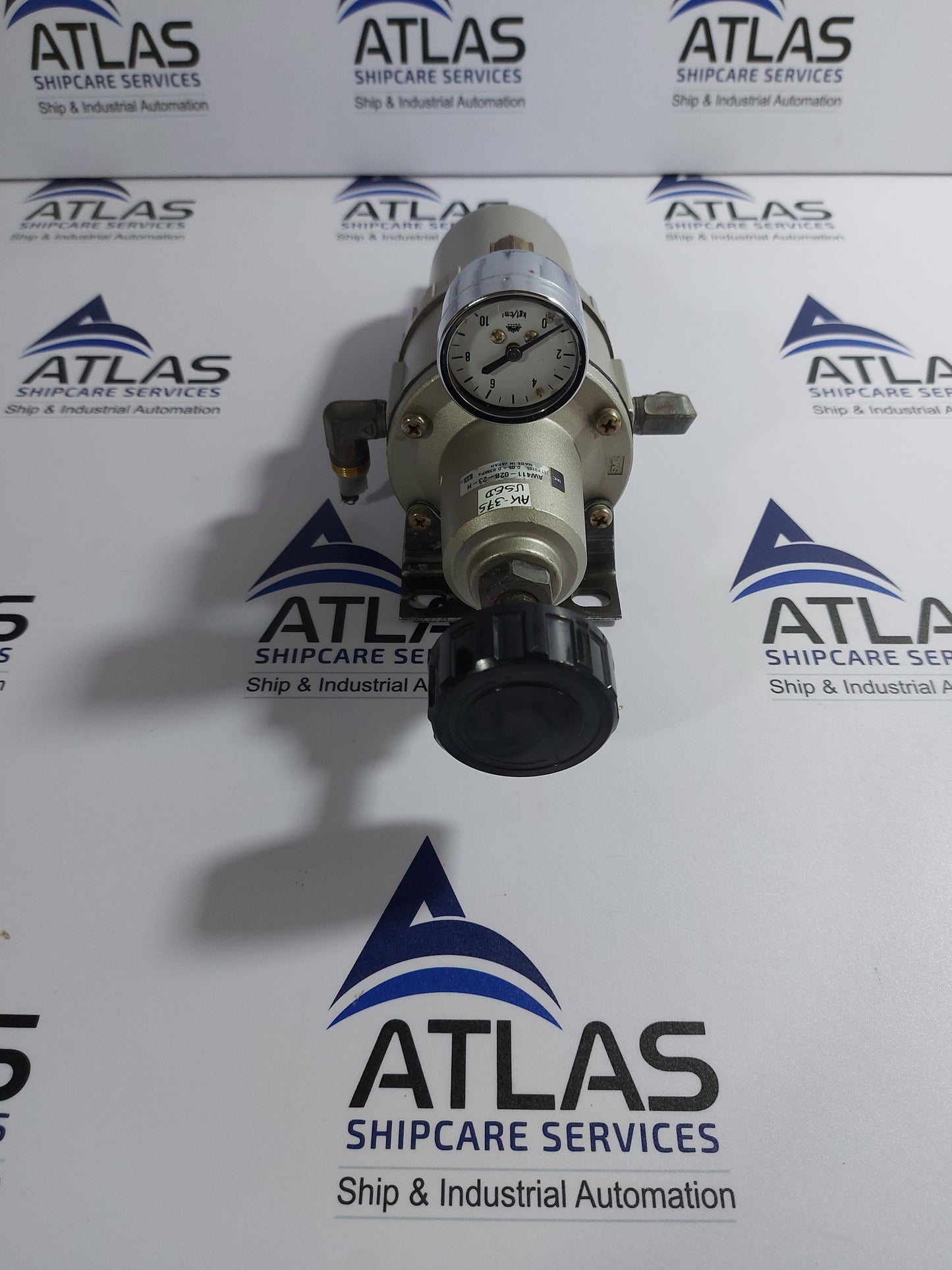 SMC AW411-02B-23-H AIR PRESSURE REGULATOR 0.05 ~ 0.83 MPa