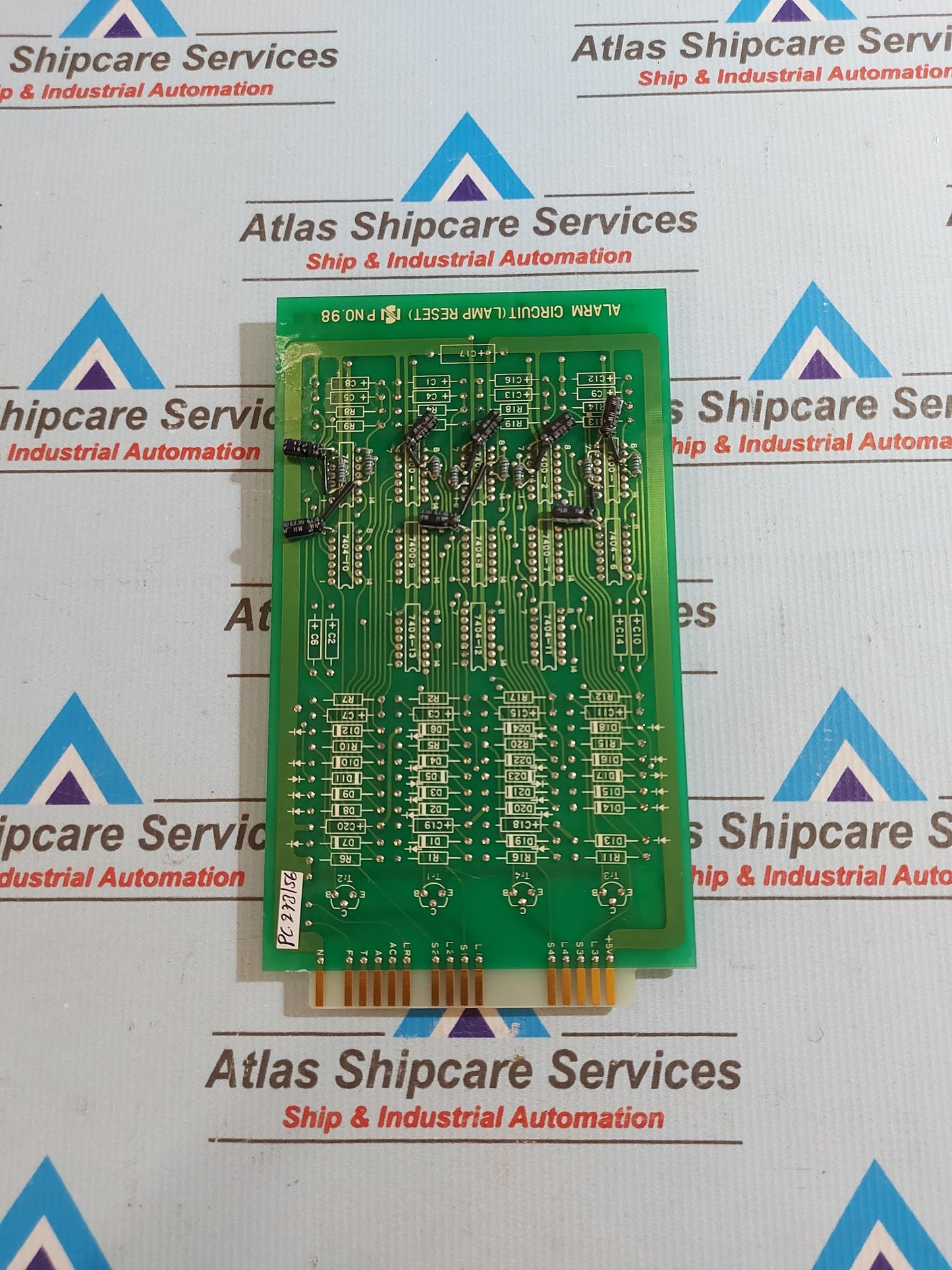 SN OPEN-SHUT ALARM CIRCUIT LAMP RESET P.NO 98