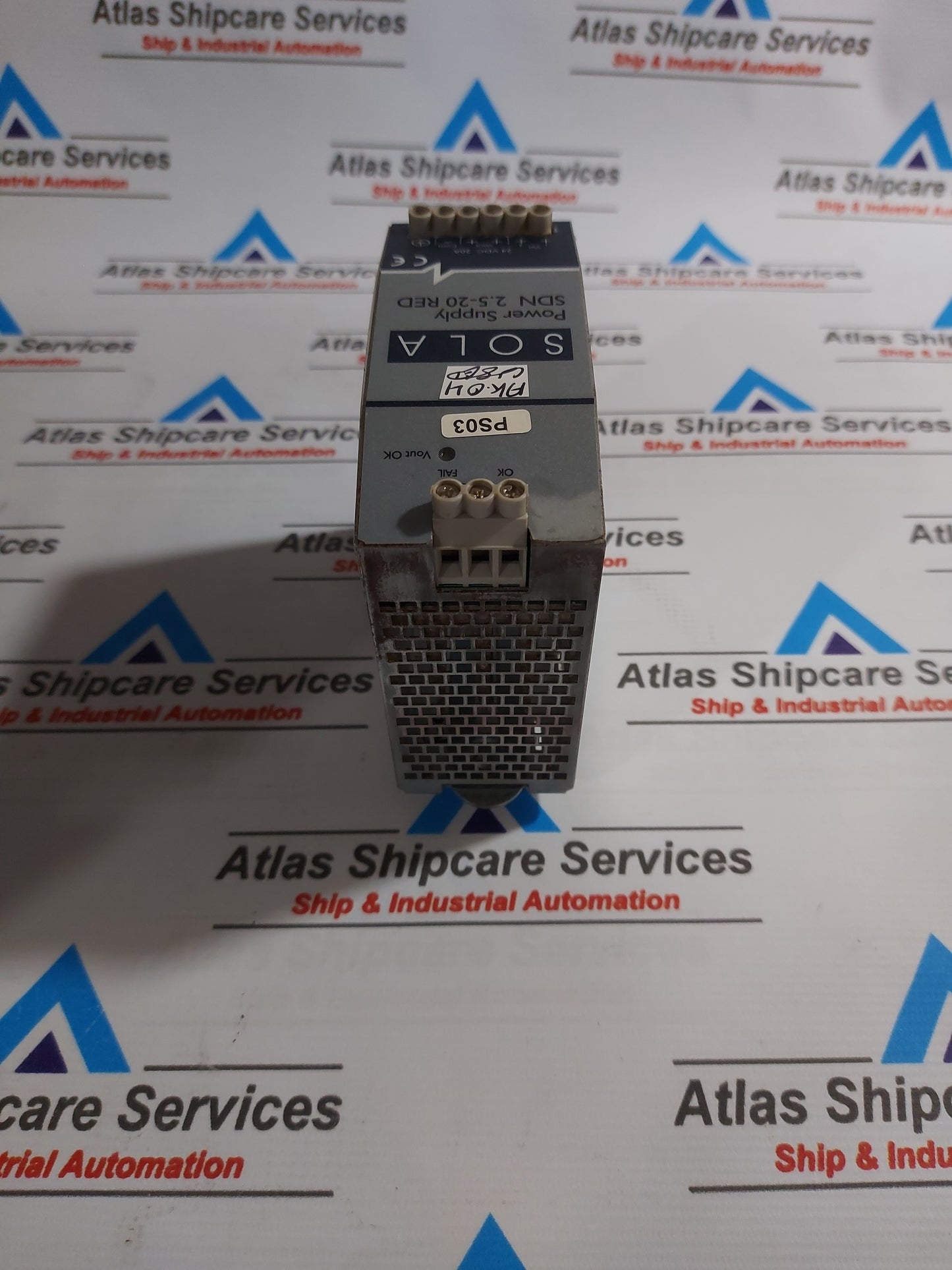 SOLA SDN 2.5-20 RED POWER SUPPLY 24VDC 20A