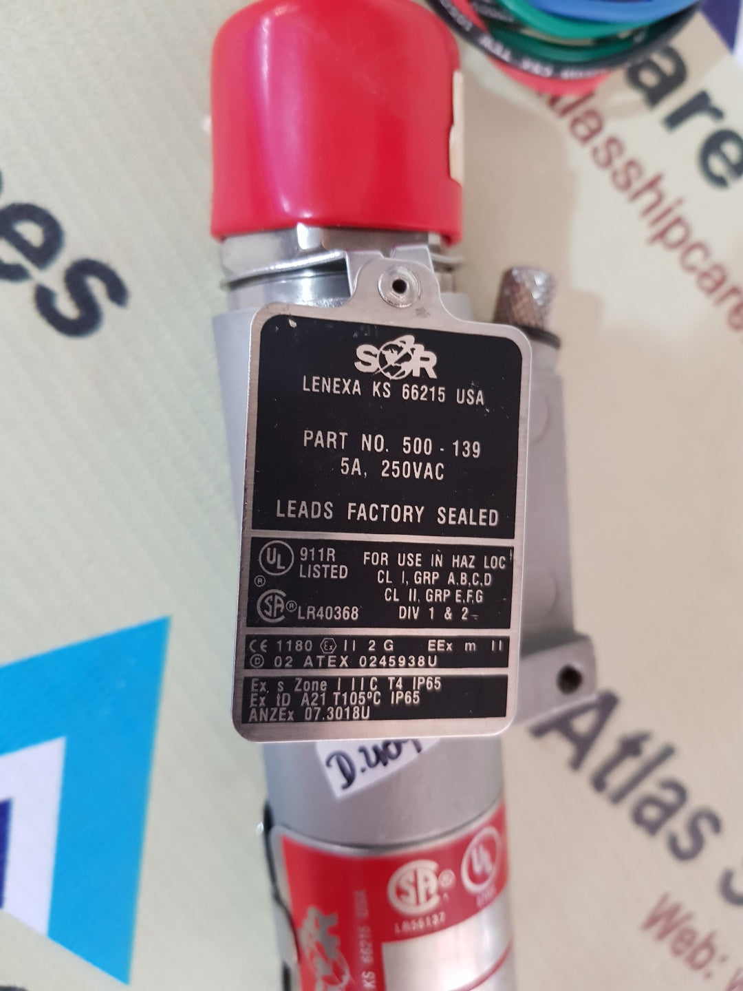 SOR 6AS-EF2-U8-C1A PRESSURE TRANSMITTER