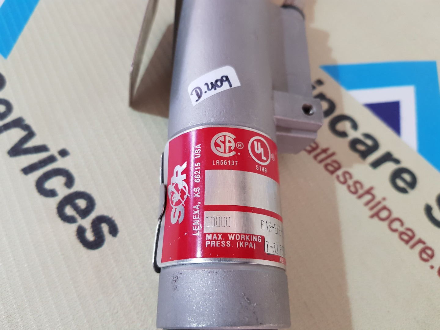 SOR 6AS-EF2-U8-C1A PRESSURE TRANSMITTER