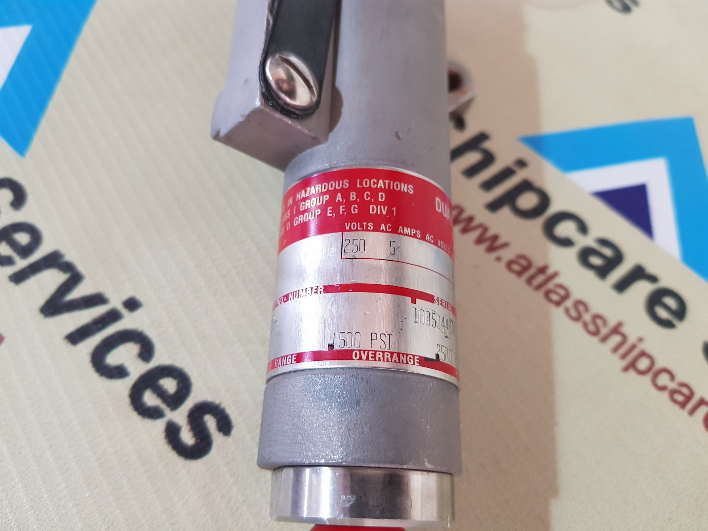 SOR 6AS-EF2-U8-C1A PRESSURE TRANSMITTER