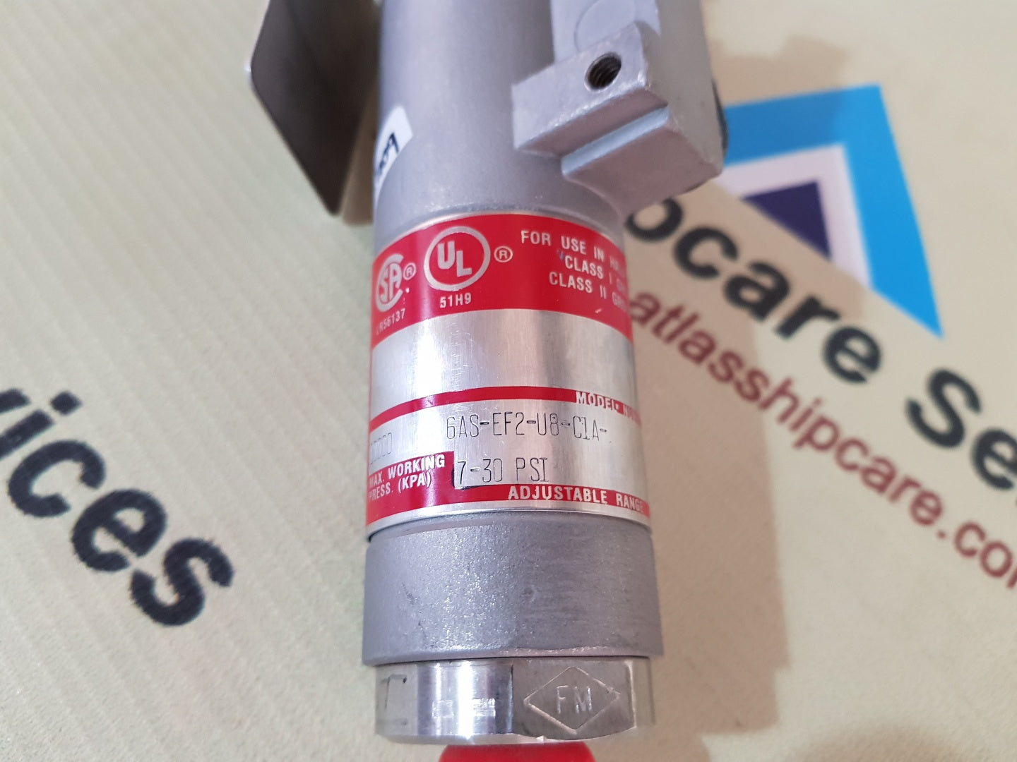 SOR 6AS-EF2-U8-C1A PRESSURE TRANSMITTER