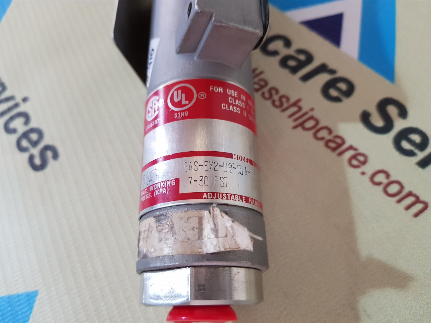 SOR 6AS-EX2-U8-C1A PRESSURE TRANSMITTER