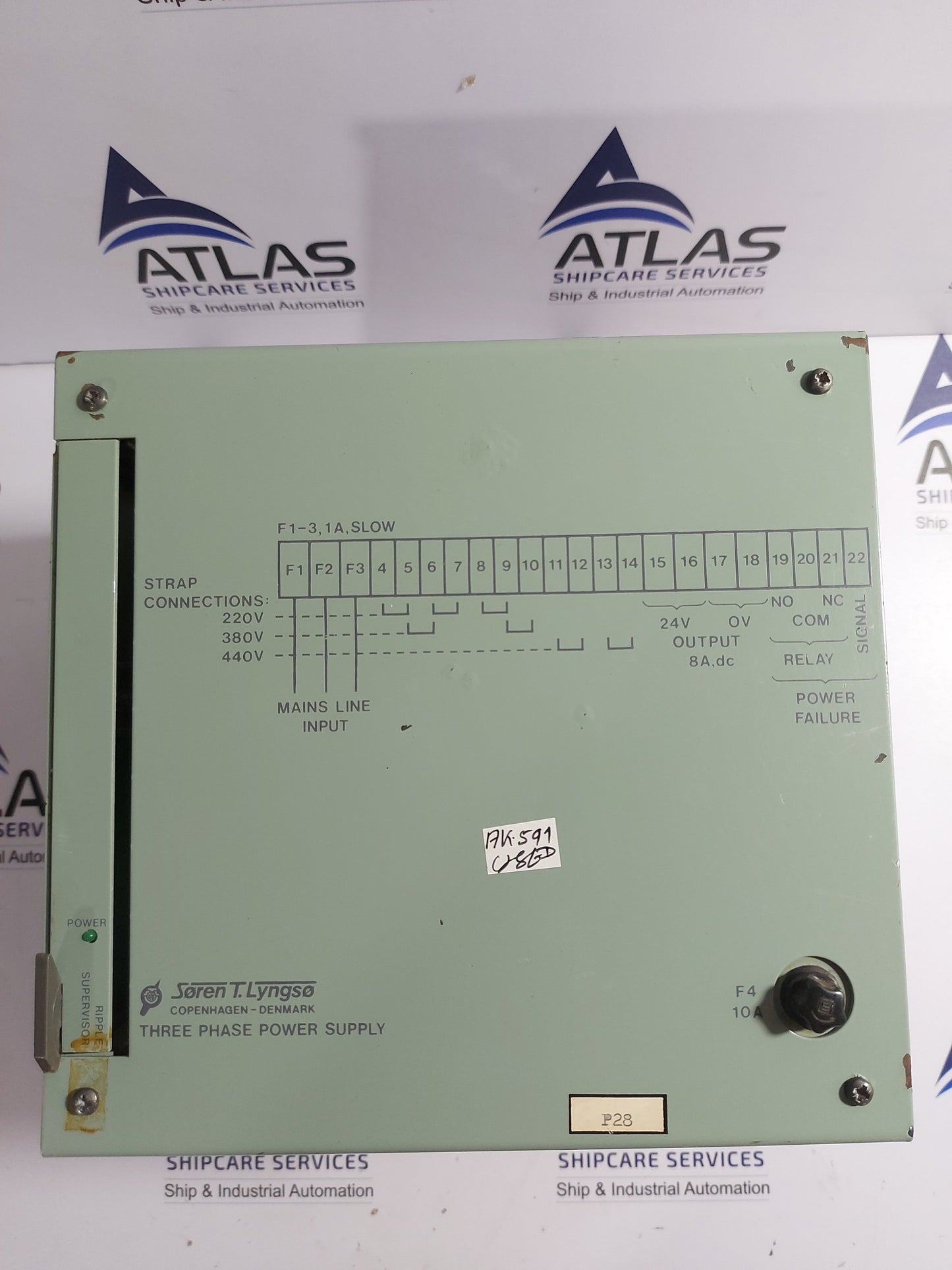 SOREN T.LYNGSO 611109000 V01 THREE PHASE POWER SUPPLY