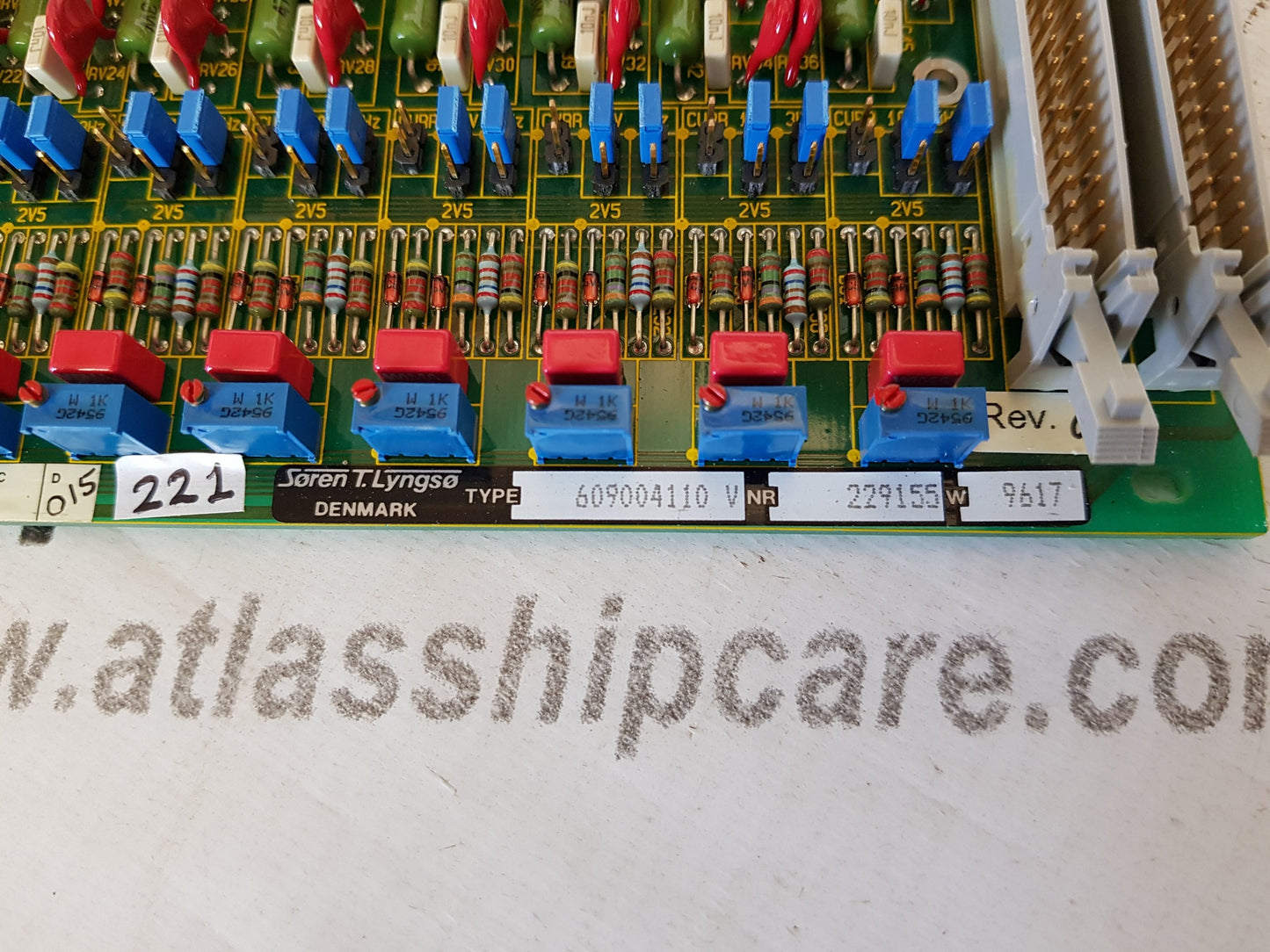 SOREN T LYNGSO 609004110 V PCB CARD