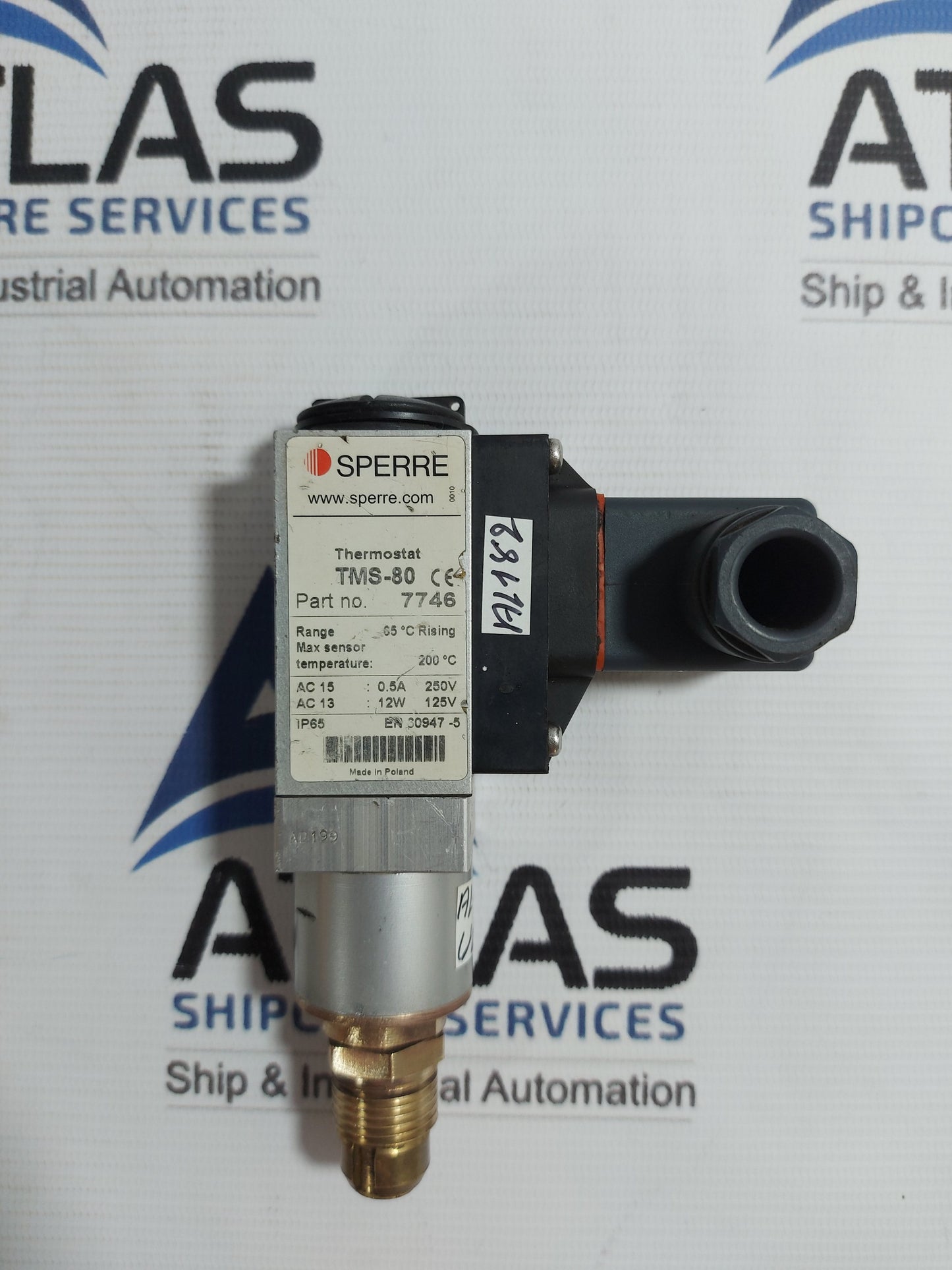SPERRE TMS-80 TEMPERATURE CONTROL SWITCH 7746 200'C