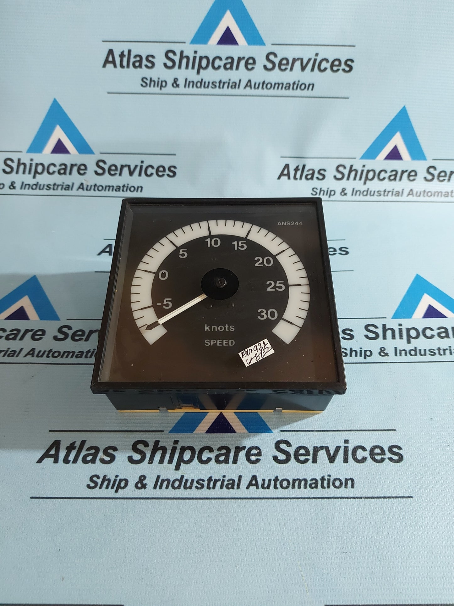 SPERRY MARINE ANS244 SAFE COMPASS DISTANCE KNOTS SPEED INDICATORS -5 TO 30