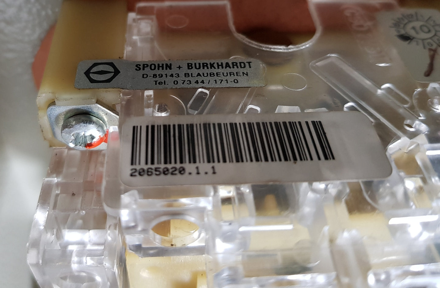 SPOHN+BURKHARDT 2065020.1.1 COMPLETE CONNECTION JOYSTICK