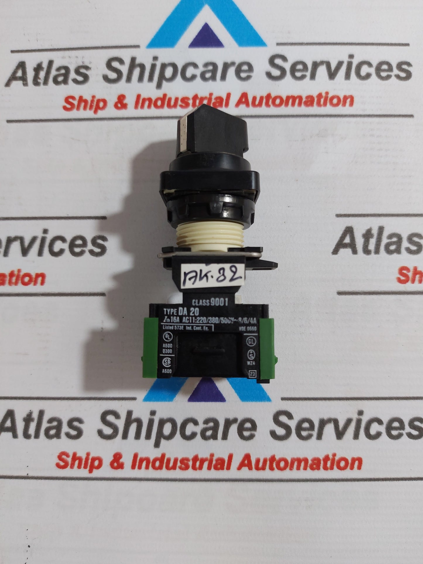 SQUARE D CLASS 9001 TYPE DA 20 ROTARY SWITCH