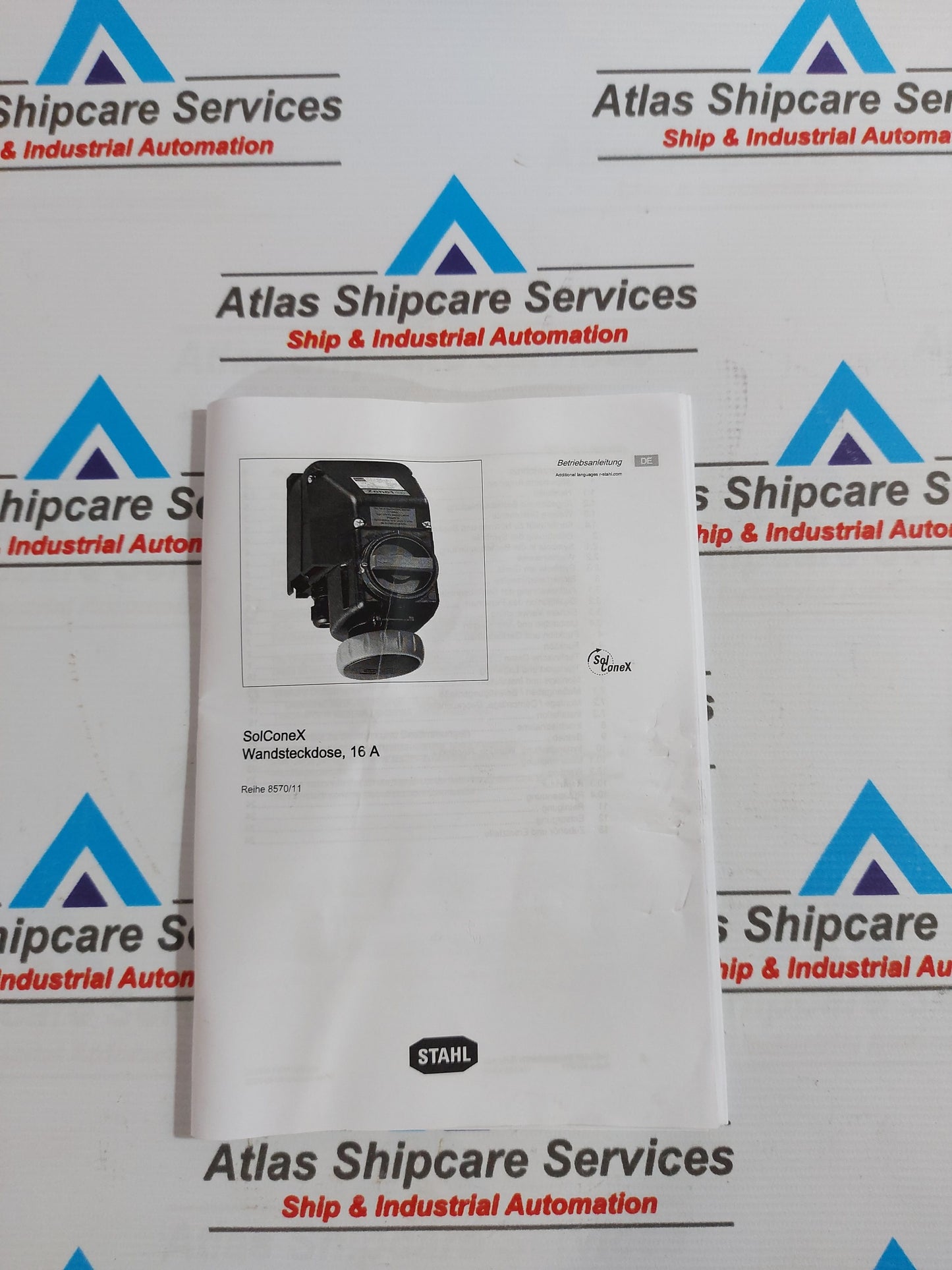 STAHL 8570/1.-306-S WALL-MOUNTING SOCKET 16A - 6h