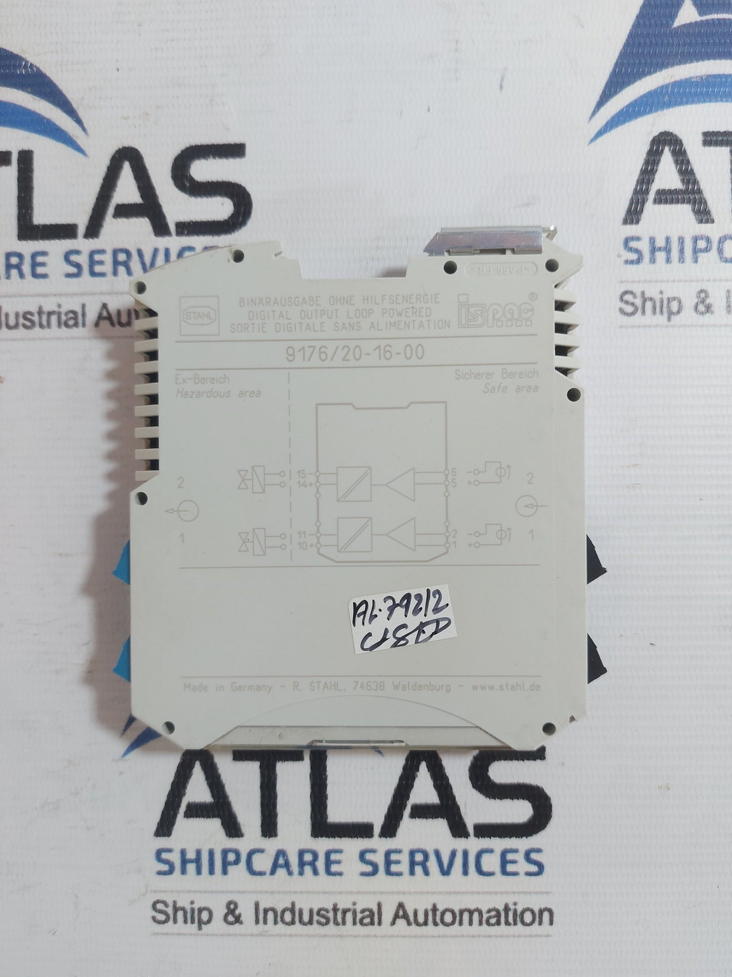 STAHL 9176/20-16-00 DIGITAL OUTPUT LOOP POWERED REV.A
