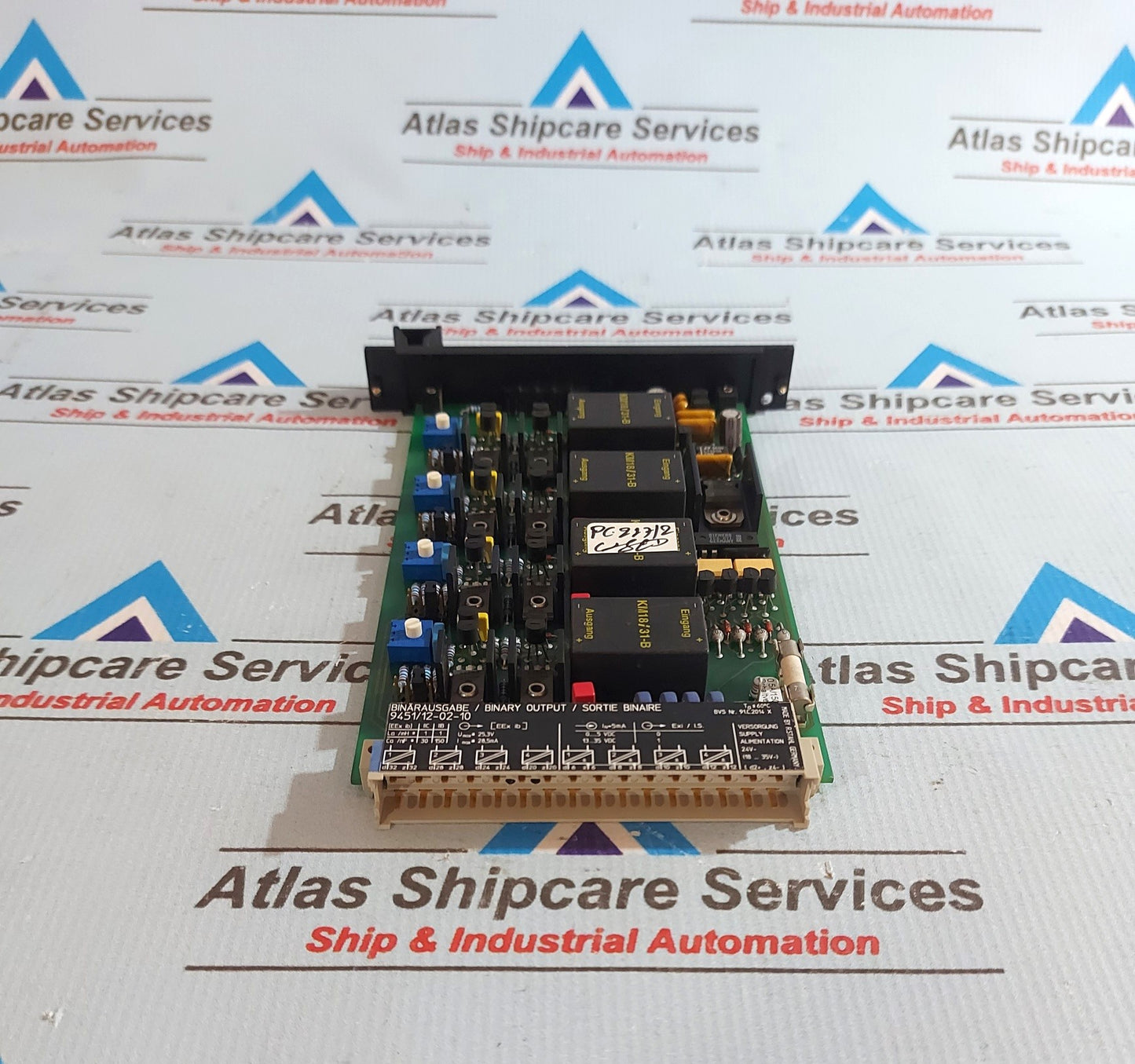 STAHL ICS 1000 9451/12-02-10 BINARY OUTPUT PCB CARD