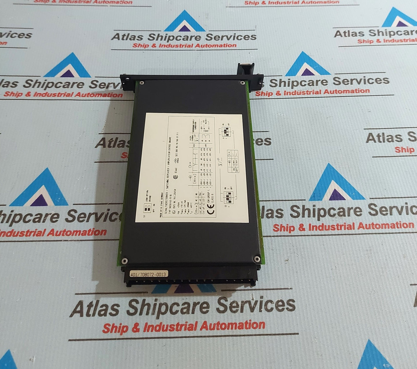 STAHL ICS 1000 9650/40-11-10 SWITCHING REPEATER PCB CARD