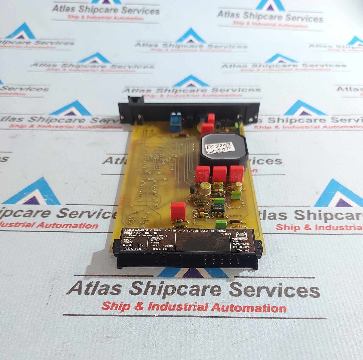 STAHL ICS 1000 9683/52-00-10 SIGNAL CONVERTER PCB CARD