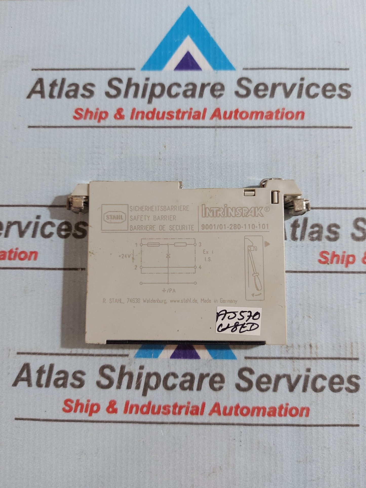 STAHL INTRINSPAK 9001/01-280-110-101 SAFETY BARRIER +24V