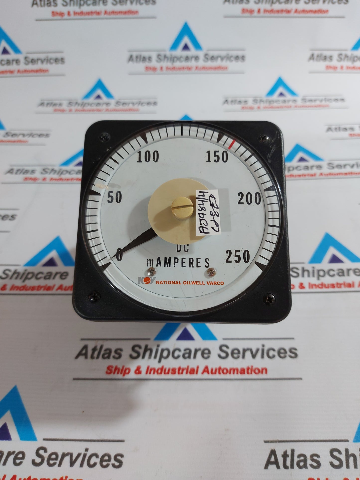 STANDARD ELECTRIC WORKS LS-110DC AMMETER DC MOVING COIL