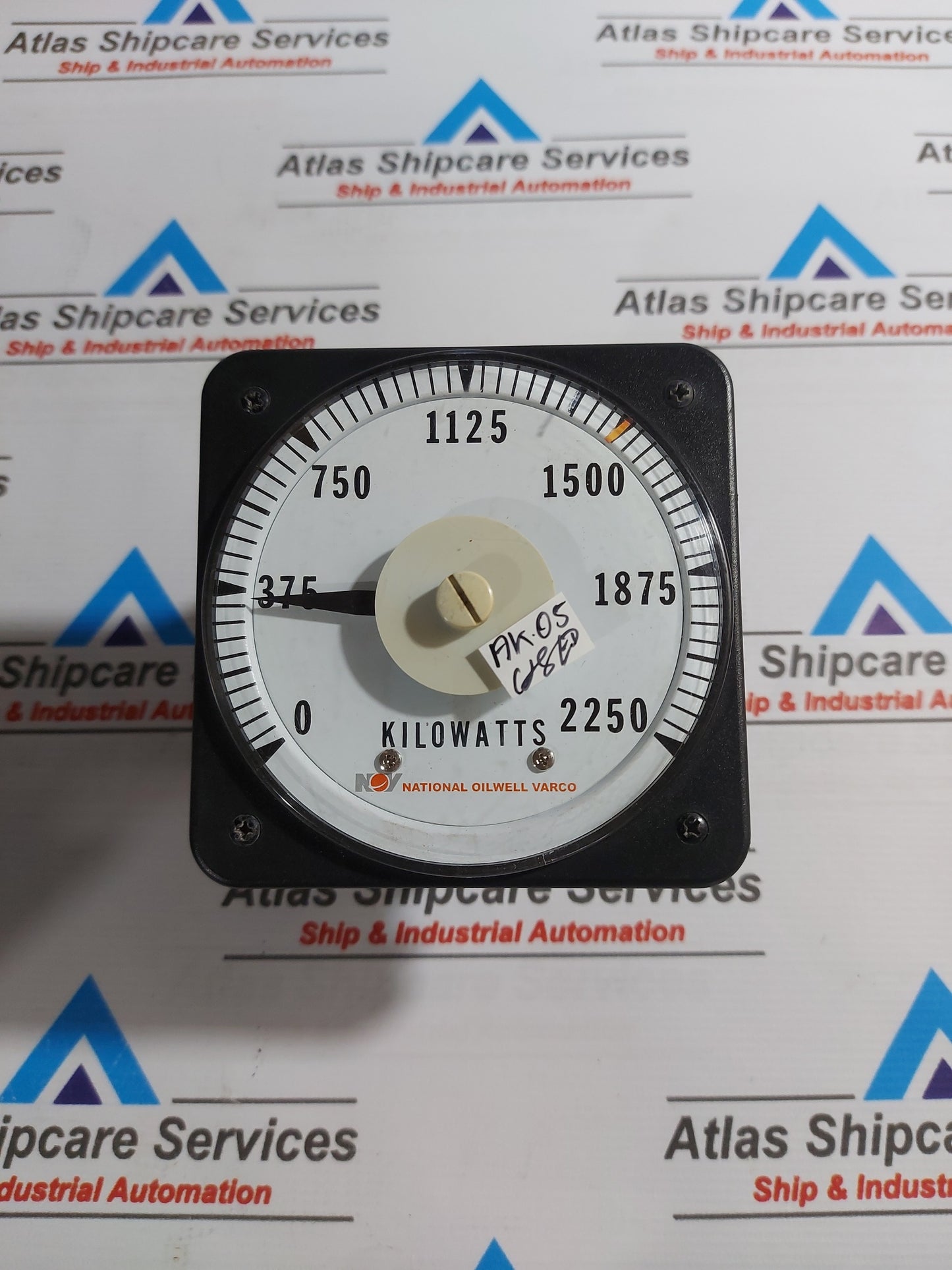 STANDARD ELECTRIC WORKS LS-110 DC KILOWATTS METER 0-2250W