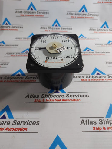 STANDARD ELECTRIC WORKS LS-110 DC KILOWATTS METER 0-2250W