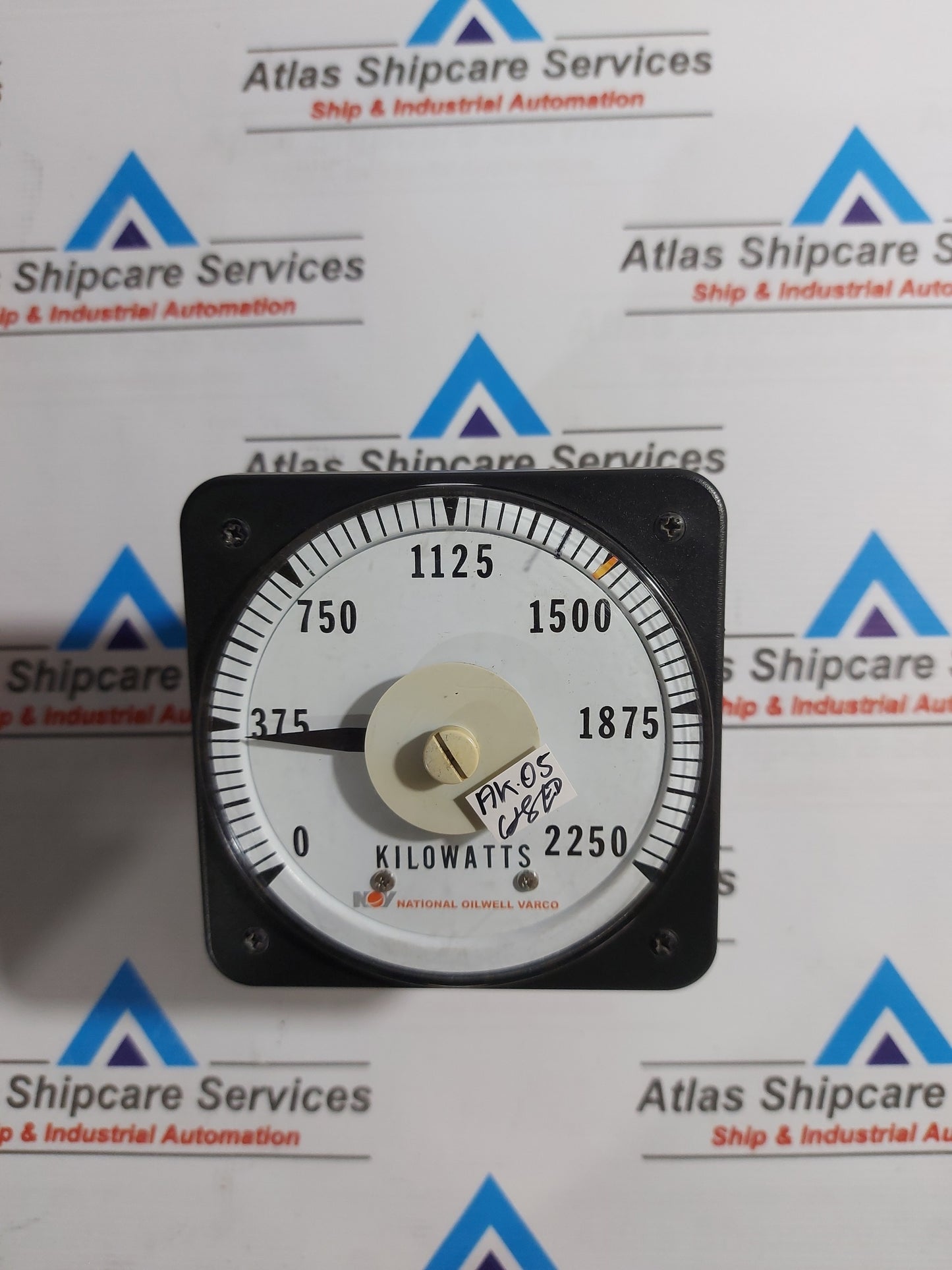 STANDARD ELECTRIC WORKS LS-110 DC KILOWATTS METER 0-2250W