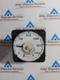 STANDARD ELECTRIC WORKS LS-110 DC KILOWATTS METER 0-2250W