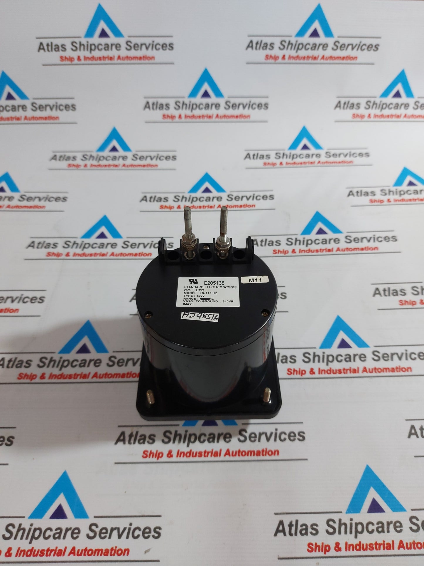 STANDARD ELECTRIC WORKS LS-110HZ FREQUENCY METER 50-70Hz