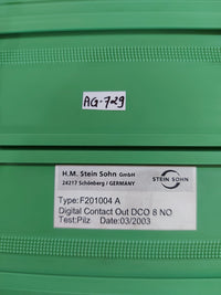 STEIN SOHN F201004 A DIGITAL CONTACT OUT DCO 8 NO AG729