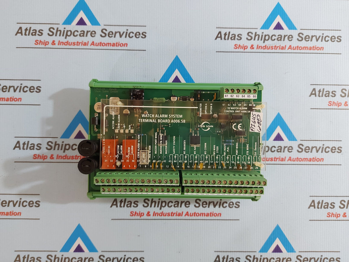STEIN SOHN A006.5B WATCH ALARM SYSTEM TERMINAL BOARD – Atlas Shipcare ...