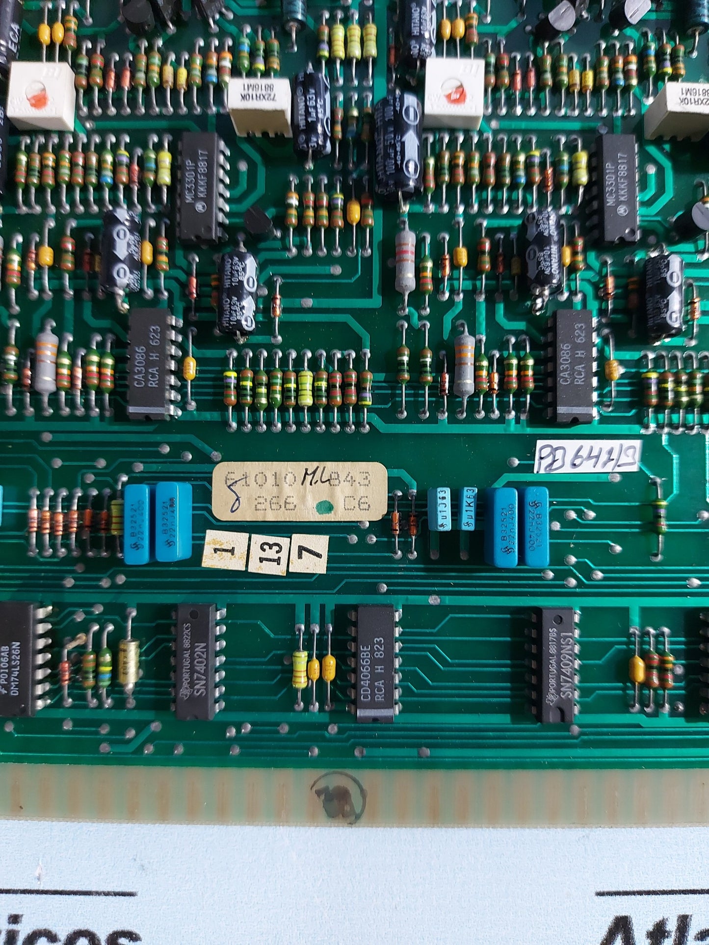 STENTOFON STENTOR PCB CIRCUIT BOARD ASSY.61010 VERSION.C6