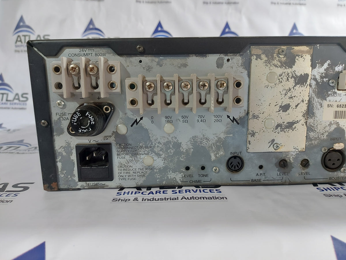 STENTO VINGTOR PASO AW8000 SERIES AUDIO POWER AMPLIFIER AW8501