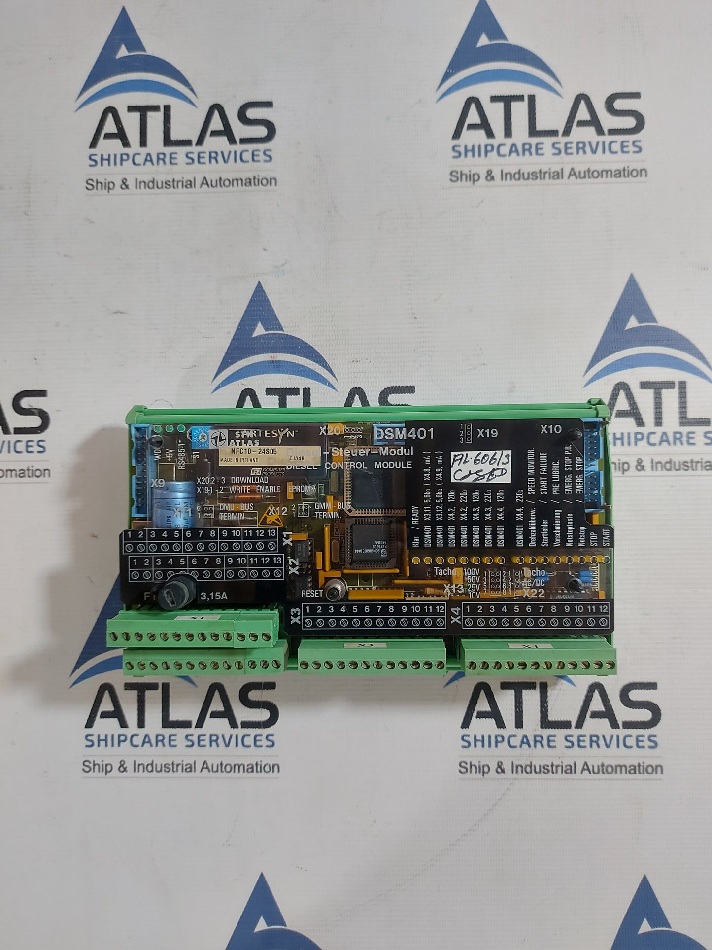 STN ATLAS DSM401 DIESEL CONTROL MODULE 271.130 437/F
