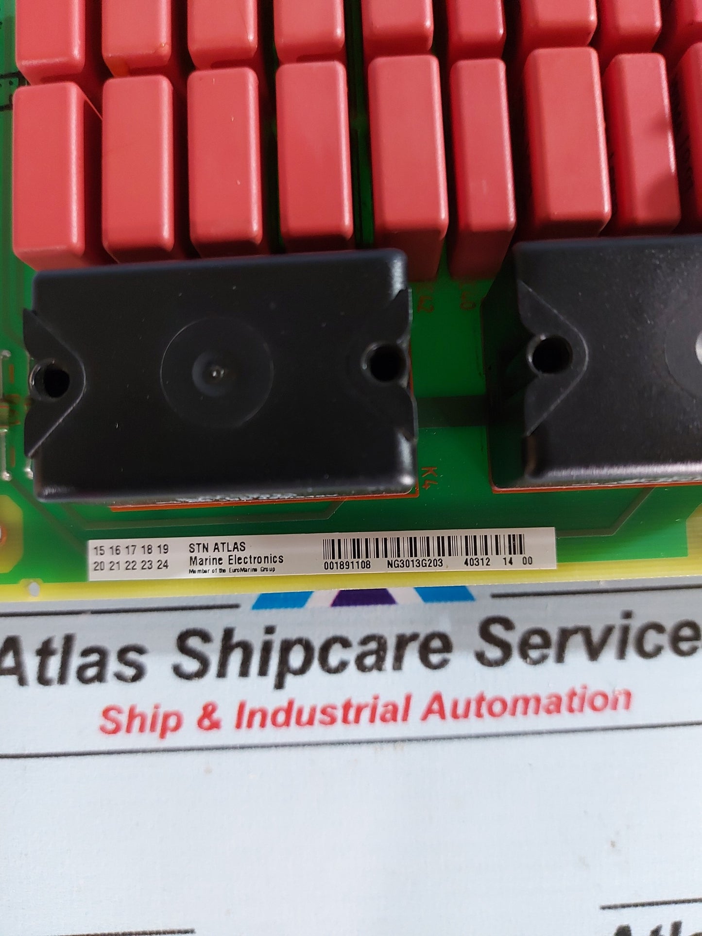 STN ATLAS ELECTRONICS NG3013G203 PCB CARD 001891108