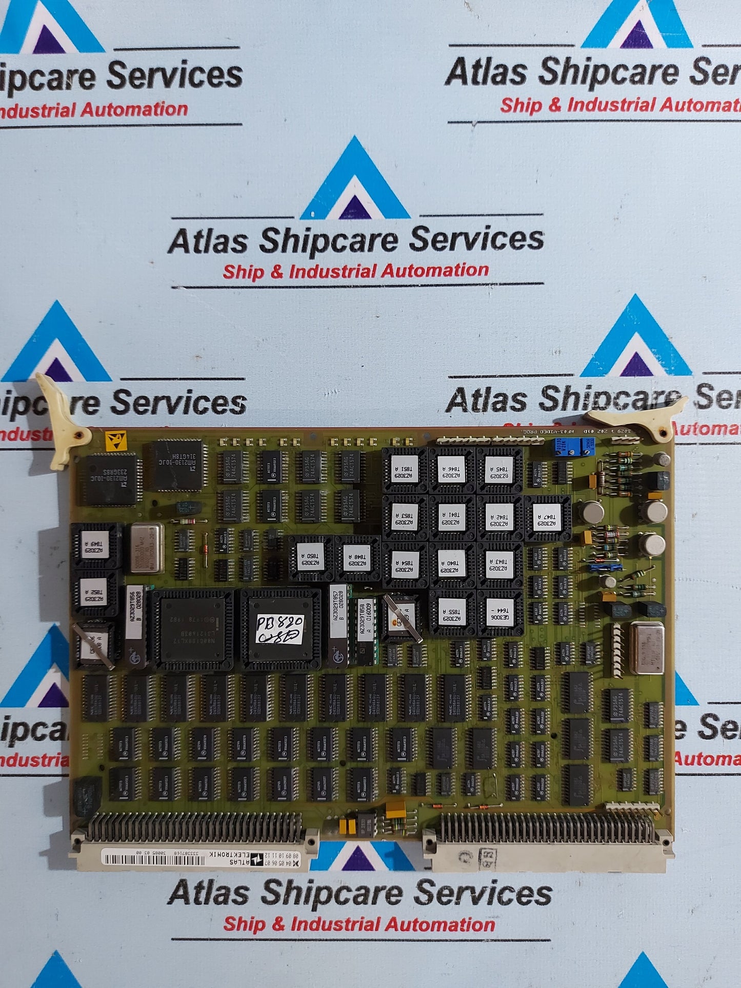 STN ATLAS ELEKTRONIK AZ 3029 T 202 01D HF03-VIDEO PROC PCB MODULE