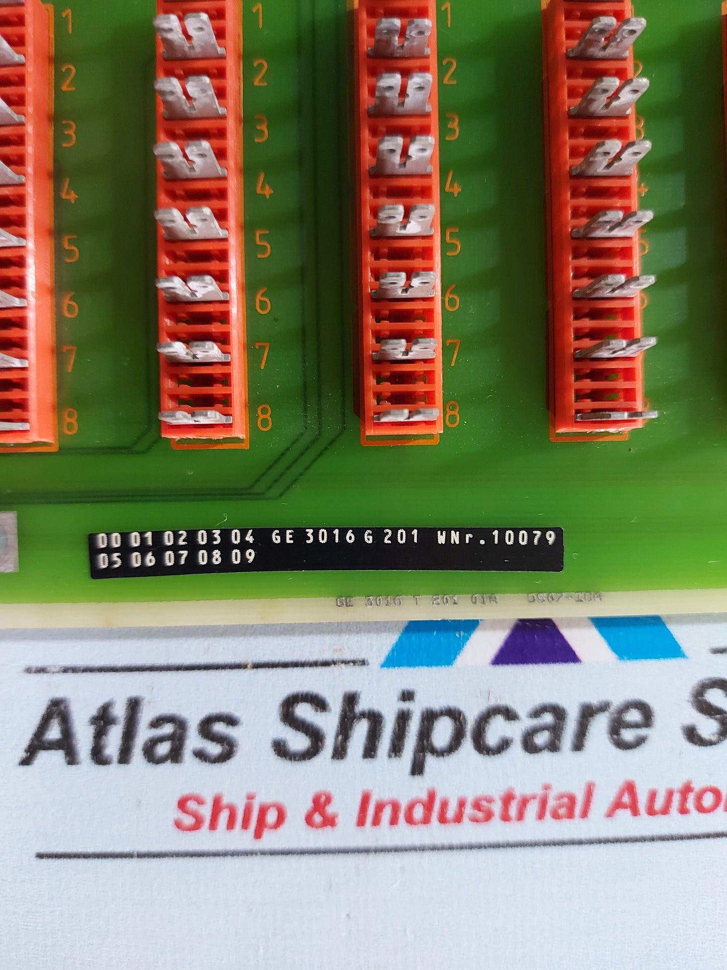 STN ATLAS ELEKTRONIK GE 3016 G 201 DS07-ICA PCB CIRCUIT BOARD