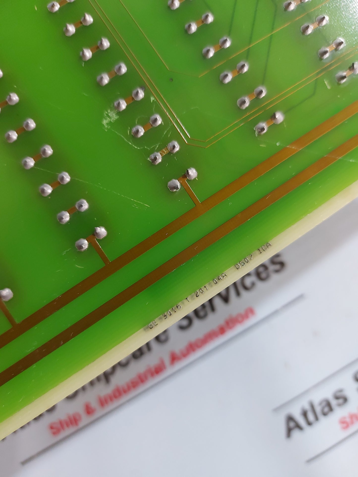 STN ATLAS ELEKTRONIK GE 3016 G 201 DS07-ICA PCB CIRCUIT BOARD