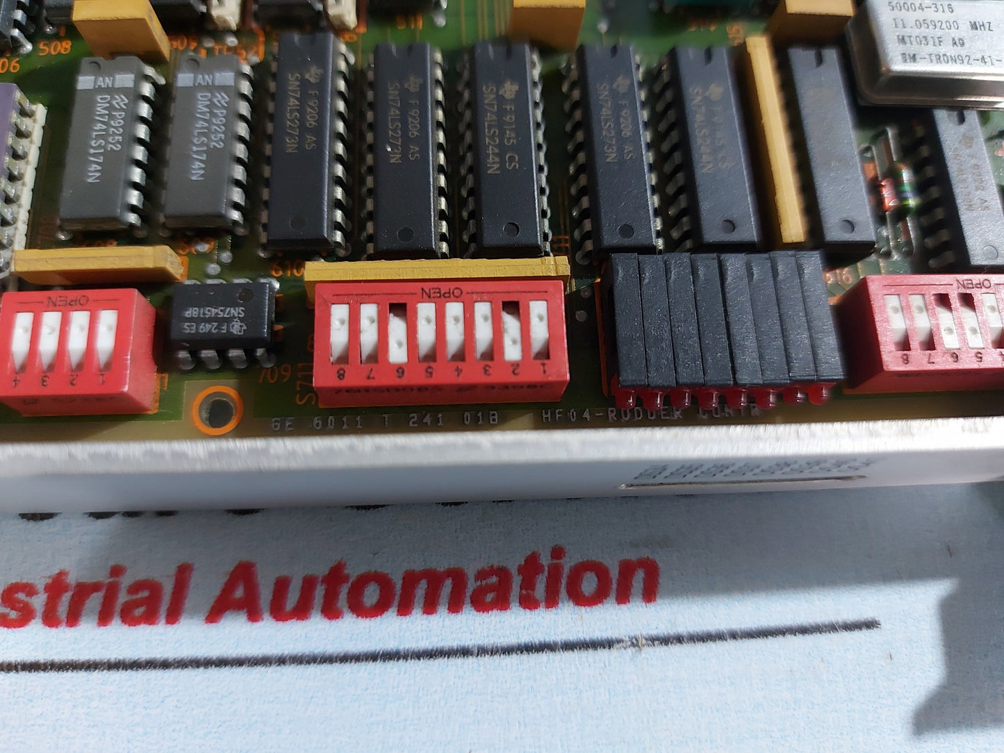 STN ATLAS ELEKTRONIK GE3016G241 HF04-RUDDER CONTROL PCB CARD