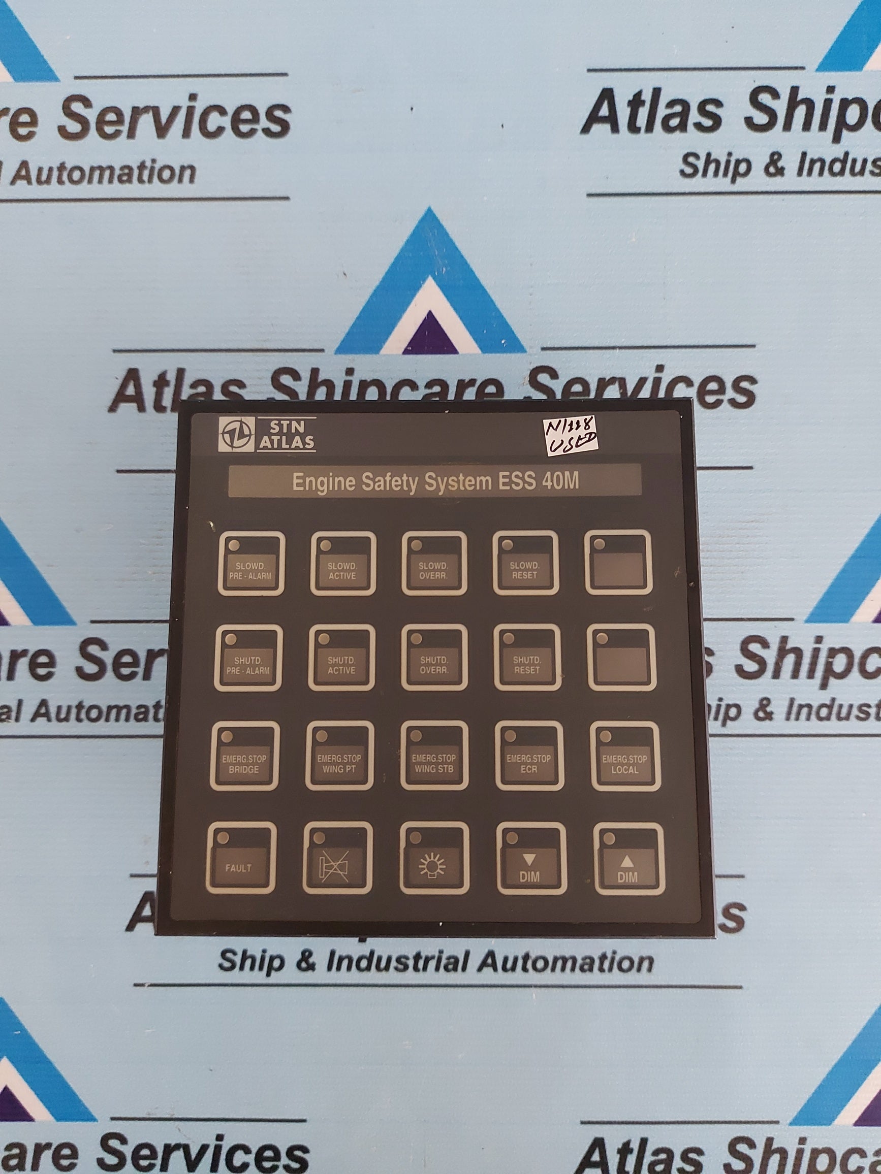 STN ATLAS ENGINE SAFETY SYSTEM ESS 40M P/N 271.151 749 – Atlas Shipcare ...