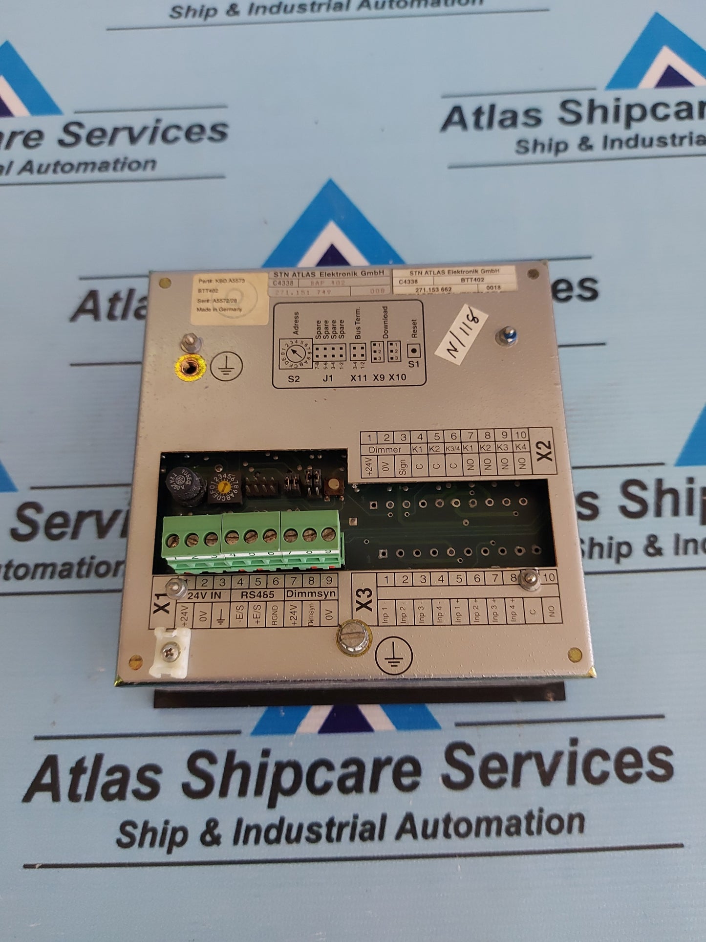 STN ATLAS ENGINE SAFETY SYSTEM ESS 40M P/N 271.151 749