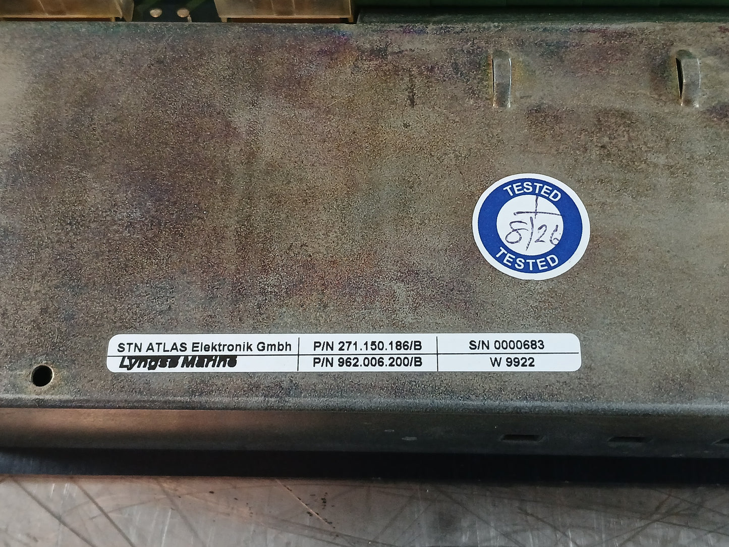 STN ATLAS GEAMAR DAS 40M DUTY ALARM SYSTEM 271.150.186/B