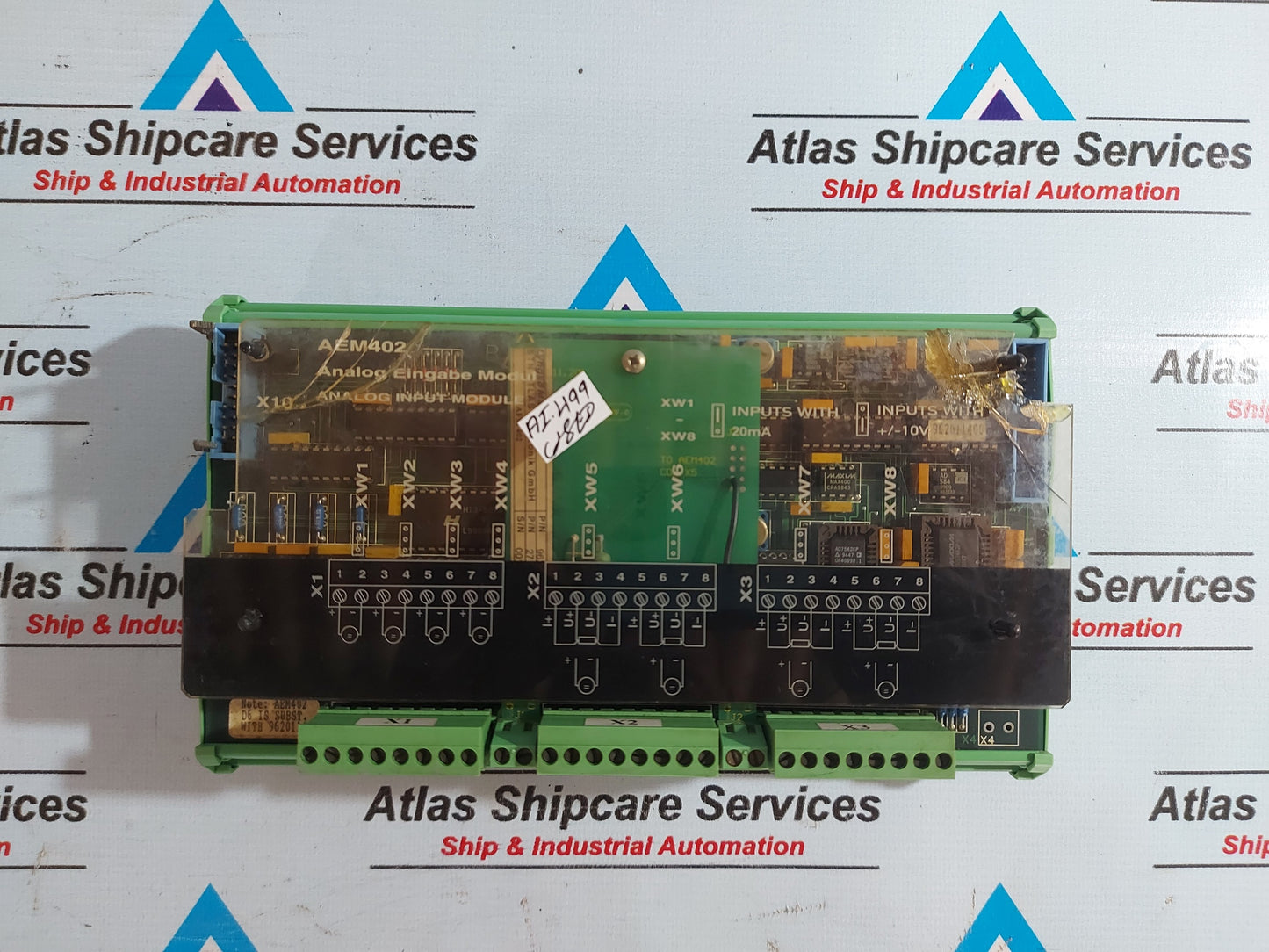 STN ATLAS/LYNGSOE MARINE AEM 402 ANALOG INPUT MODULE 271.138 714/E