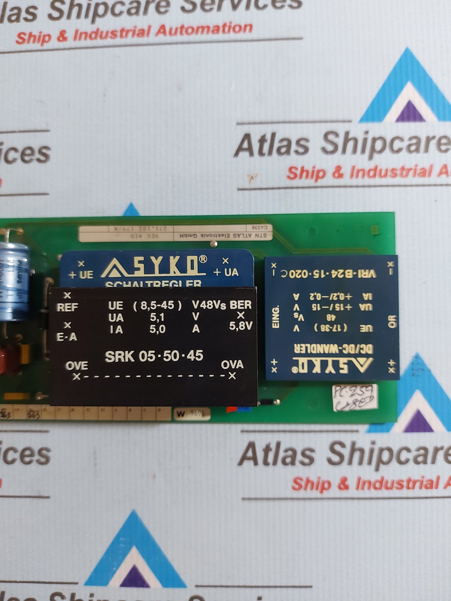 STN ATLAS NEG 415 PCB CARD