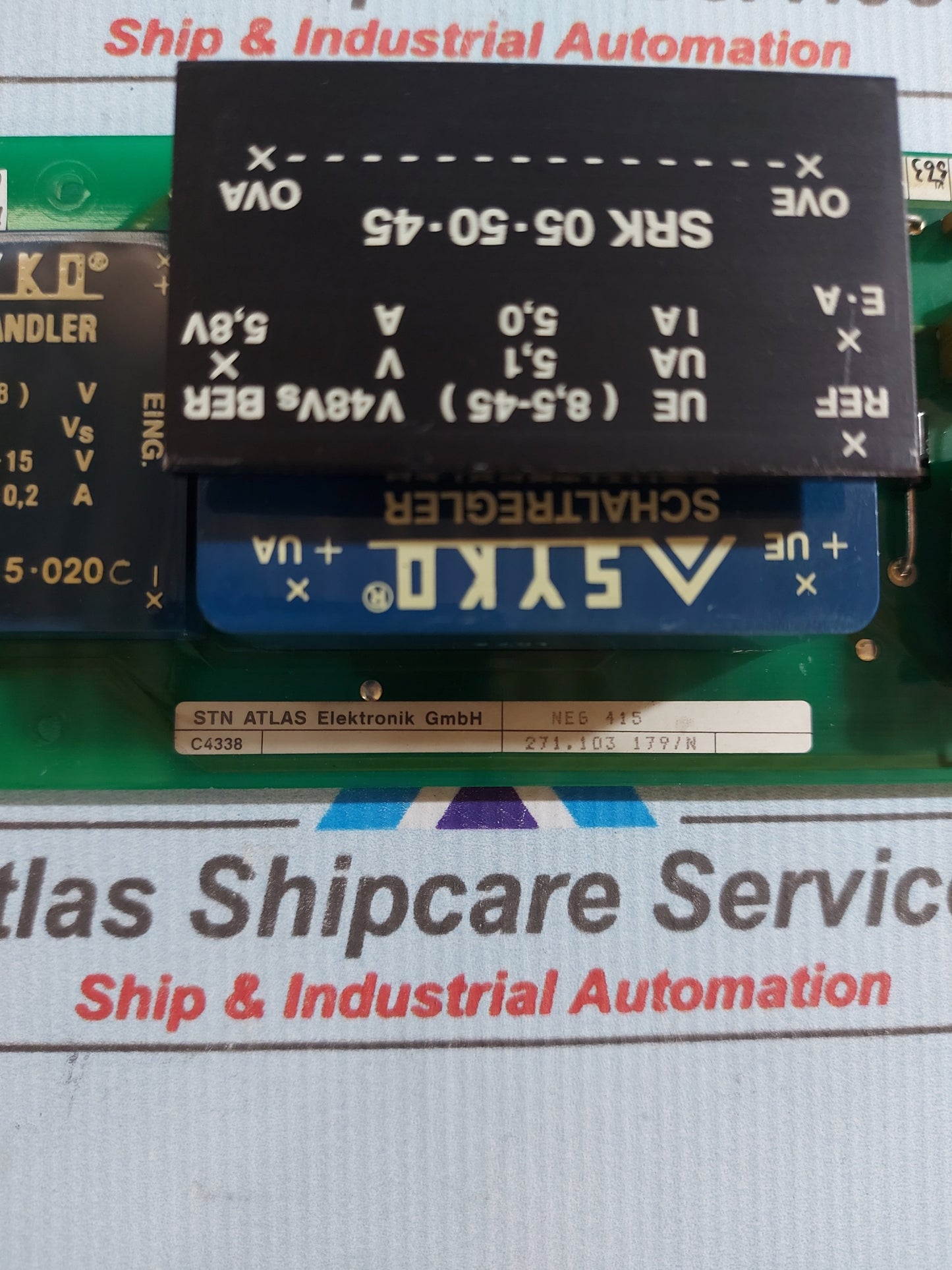 STN ATLAS NEG 415 PCB CARD