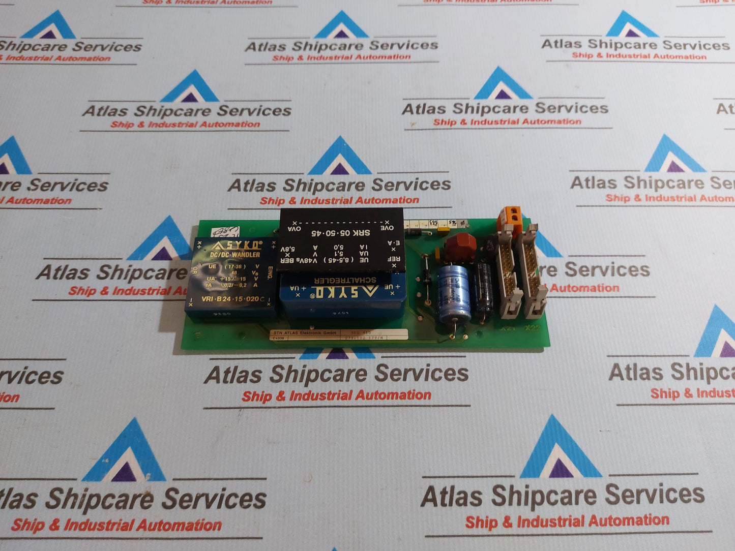 STN ATLAS NEG 415 PCB CARD