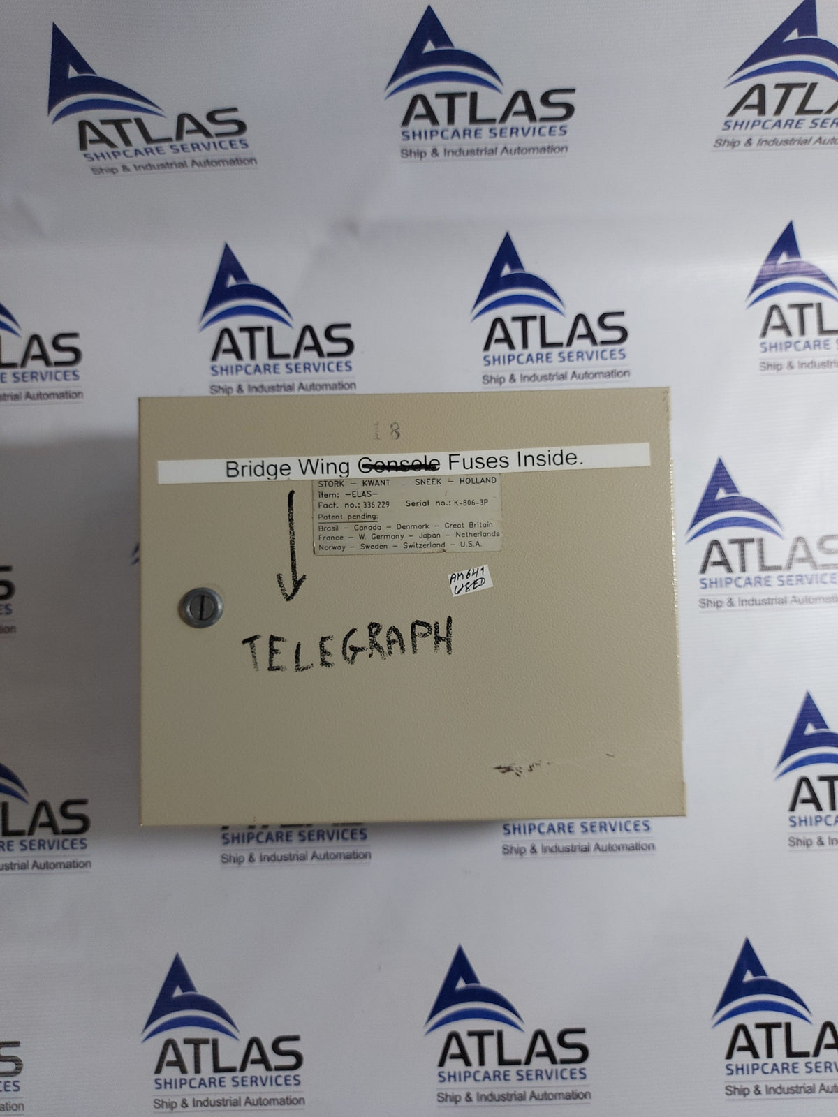 STORK-KWANT PROPULSION CONTROL BOARD 101250A PCB